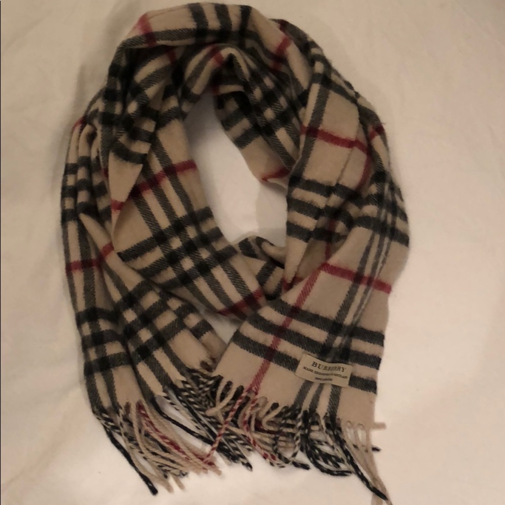 Authentic Burberry scarf.